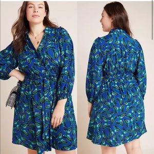 Anthropologie Maeve 🦋 Butterfly Dress with Pockets! 1X